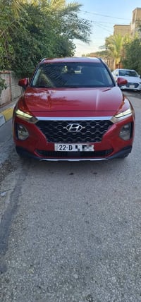 سياره سنتافي مديل 2020 لون ماروني سياره جديده مابيه نقص مكينه وكير وحد...