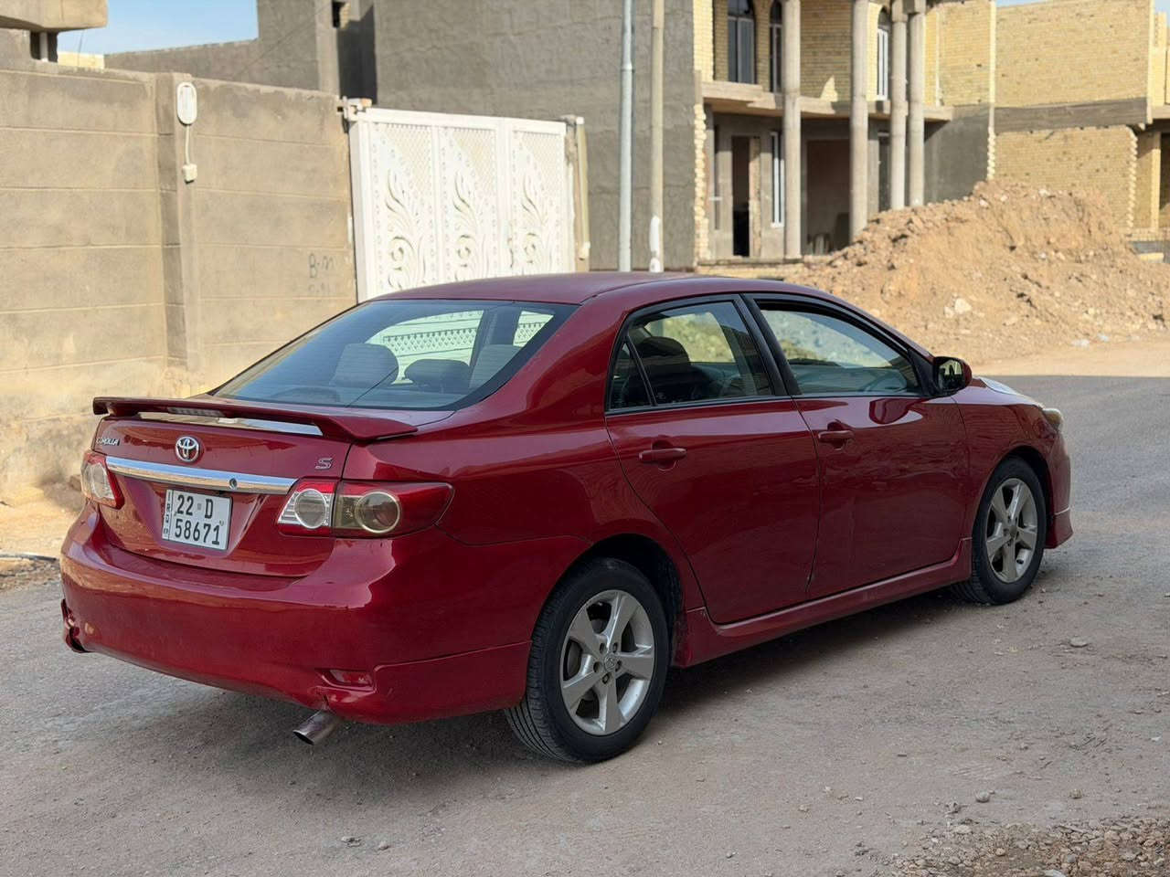 السلام عليكم
السعر 108 وبيها مجال جدا بسيط

تويوتا كورلا 2012 فئه S

حادث جاملغ خلفي وقبق صندوك فقط وبالعراق باب سايق تبدل الباقي كفاله 

البجم كبس وضع شركه 

مكينه كير شرط كفاله 

رقم اربيل تحويل ثاني يوم 

سياره جاهزه مابيها اي نقص 

السعر 108 وبيها مجال بسيط 

مكاني بابل 

اي استفسار 

***********
