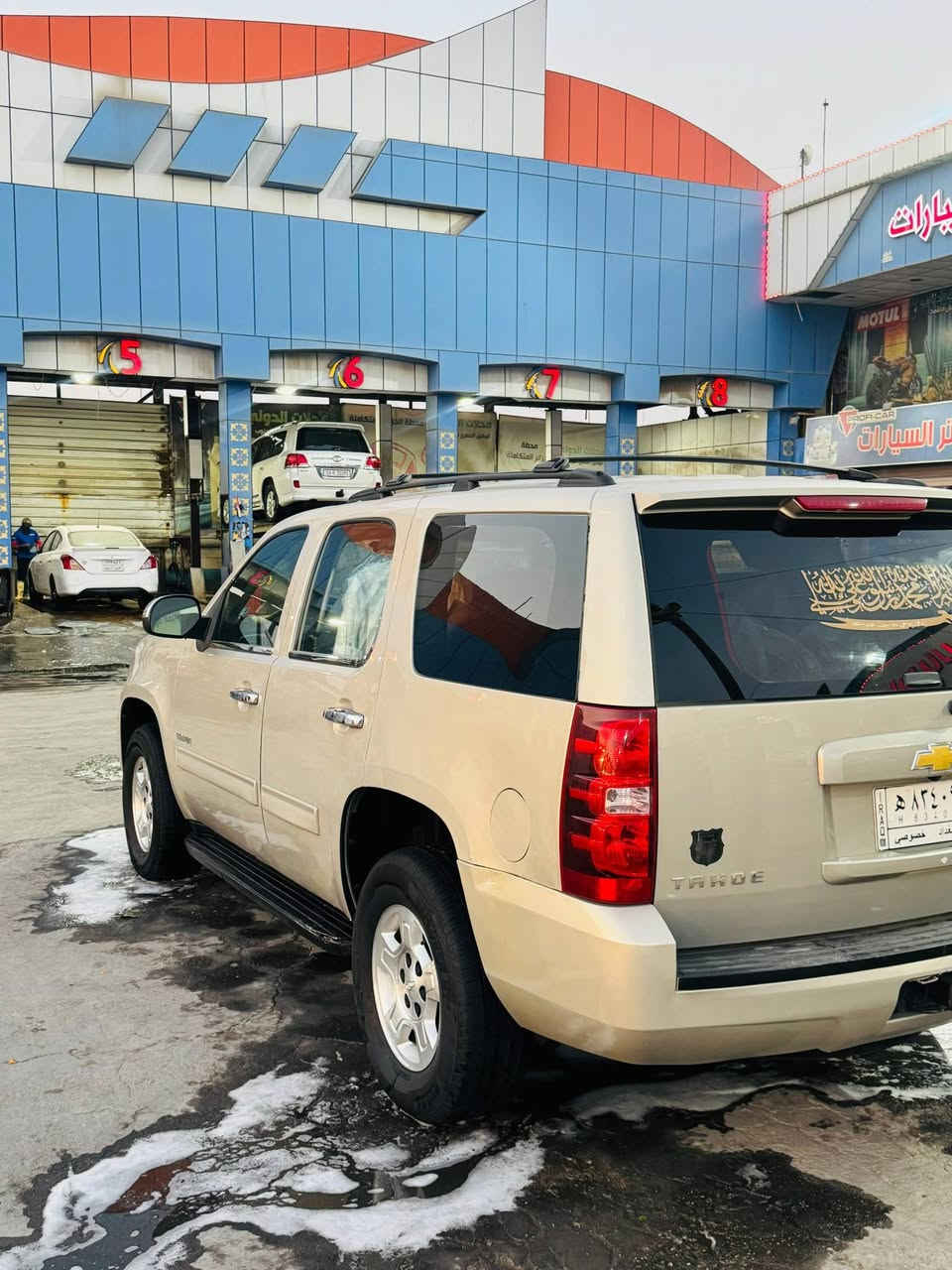 سلام عليكم
تاهو 2010 فئه LT
كفاله عامه جاملغ الخلفي بارد فقط 
سياره نضيفه مال بيت رقم بغداد الانكليزي بسمي تحويل ثاني يوم 
السعر 195 وبيها مجال 
البصره... 
***********
