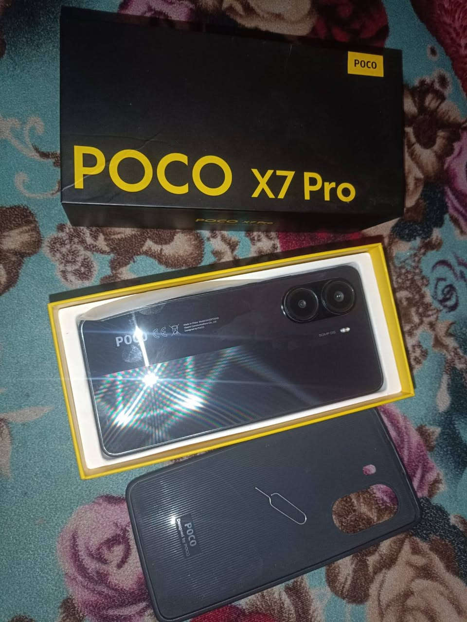 جهاز Poco X7 Pro لون اسود مستخدم 7 اشهر   يدعم 120 فريم معالج قوي كلش شحنه سريع كلش جديد ولا شخطه بي نضيف الجهاز وكامله شغلاته   والضهر كزاز  سعره 490   بكان بغداد مواصفات اكثر خاص
اقبل بدل وفرق


**إذا كنت صاحب هذا الإعلان وتريد حذفه لأي سبب، رجاءا أرسل رسالة إلى الدعم الفني**