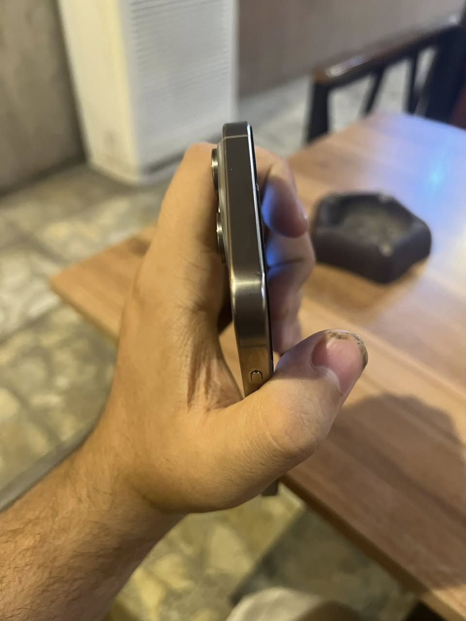 ايفون 15برو ماكس جهاز 256 شرق اوسط بطارية 89مبدلة مال ابل اصليه ماتقره مبدلة نضافة 95% تك شريحة  جهاز900 وبي مجال مابي كارتونة ولا ملحقات


**إذا كنت صاحب هذا الإعلان وتريد حذفه لأي سبب، رجاءا أرسل رسالة إلى الدعم الفني**