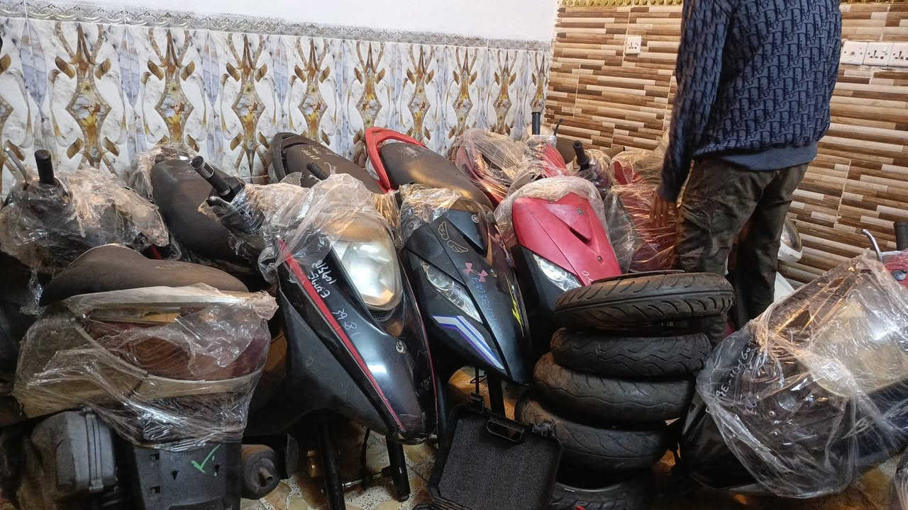 سلام عليكم دراجات حاويه رمبه رقم الاتصال*********** الاستفسار  مكانهن بغداد الشماعيه
