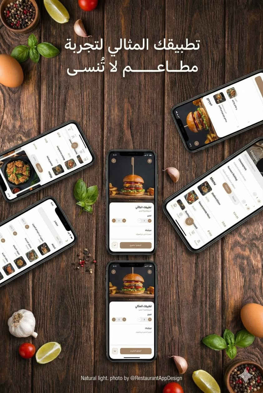 شكد دتذب فلوس على الإعلانات والعمولات؟ 🤔
مشروعك تعبان عليه، ليش ما تطوره وتواكـب التطور؟
الناس هسة كلها لازم موبايلاتها وتدور الأسهل. إذا ما عندك تطبيق، أنت خسران شريحة كبيرة من الزبائن!
​أقدم لك حل تقني متكامل: تطبيق مطعم باسمك.
لا دوخة ولا تعقيد.. استلم طلباتك، نظم شغلك، وزيد مبيعاتك 📈
​💡 مجاناً: استشارة تقنية وشرح كامل للفكرة.
راسلني وتدلل: [0779158251]
​أخوكم: المبرمج مجتبى الكربلائي


**إذا كنت صاحب هذا الإعلان وتريد حذفه لأي سبب، رجاءا أرسل رسالة إلى الدعم الفني**