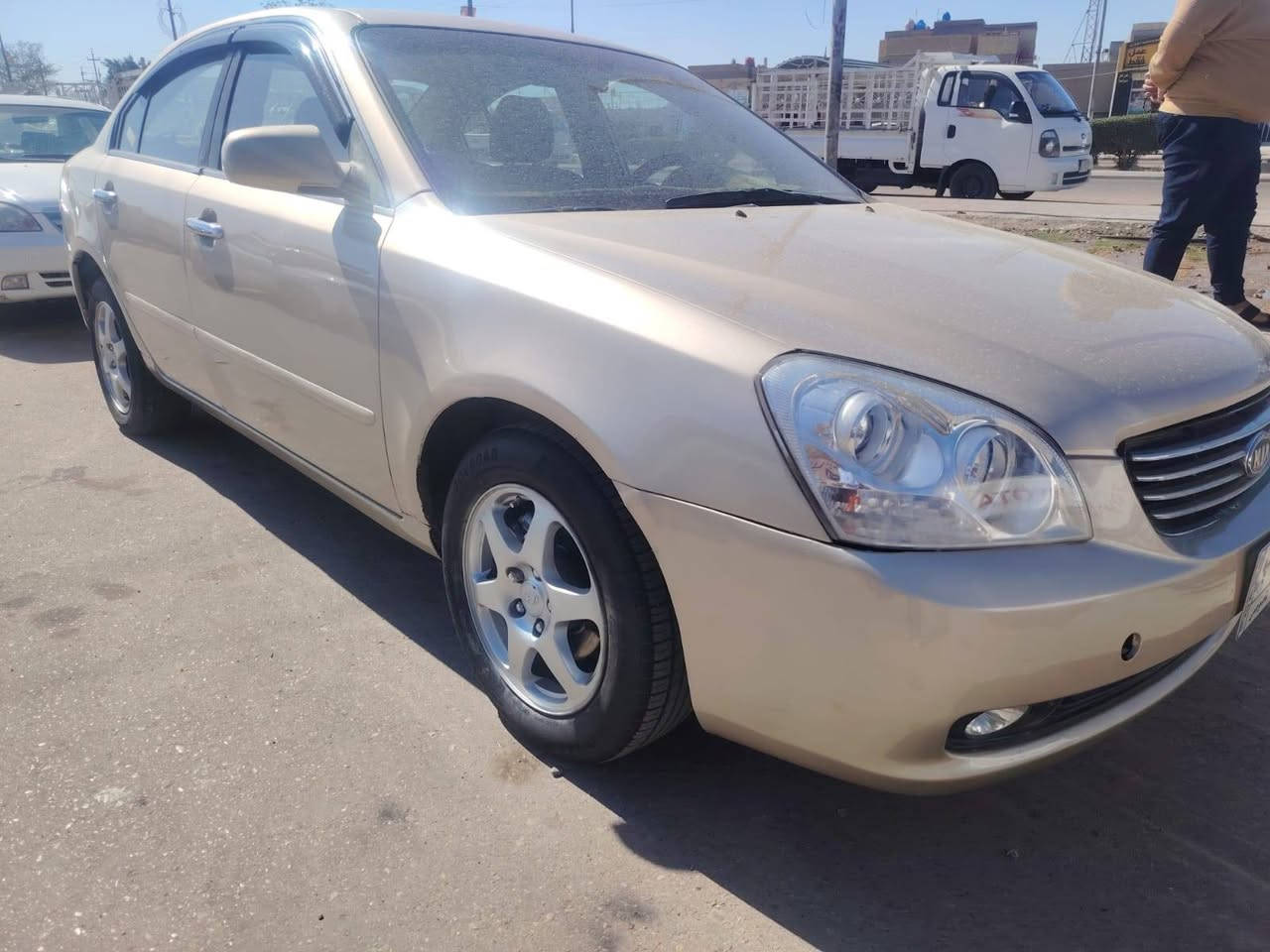 للبيع كيا اوبتيما موديل2007 وارد امريكي
حادثه جاملغ وبنيد 
صبغ عام اثر جراد بسمي 
تخم تاير تبريد شغال سعر 85 بيها مجال *********** /***********
