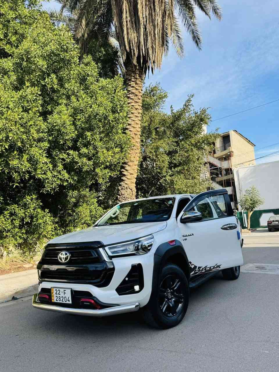 هايلوكس تي آر دي TRD.    2024
فول واحد  على واحد 
مكفوله كفاله عامه السياره جديده 
‎دبل ايرباك 
‎بصمه
‎6 سلندر
 بصمات
مري شفط 
‎داخل صاج
‎تبريد قطعتين
‎تحكمات ستيرن
‎جهيتين شاشة
‎وكامرة حساسات
‎امامي خلفي اشاير
‎منضومة زنون فورويل 4x4
‎البنيد جكات نضام ايوكو 
رقم اربيل 
‎تحويل مباشر السيارة جديده
‎ماشية 60 ألف 
‎رقم الهاتف ***********
‎السعر 375 
‎العنوان بغداد حي الجامعه
