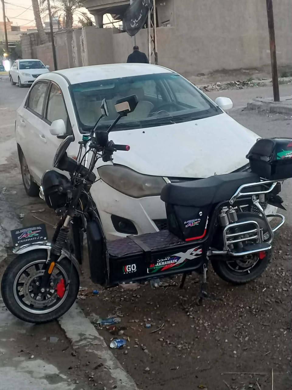 هيوشه موديل 2025
4 سرع
5 بطاريات كفاله عل فحص
نظيف مابي اي نقص جديد
ماشيه 645 كيلو متر 
مكاني بلد
مراوس حسب القناعه شعندك. نزل


**إذا كنت صاحب هذا الإعلان وتريد حذفه لأي سبب، رجاءا أرسل رسالة إلى الدعم الفني**