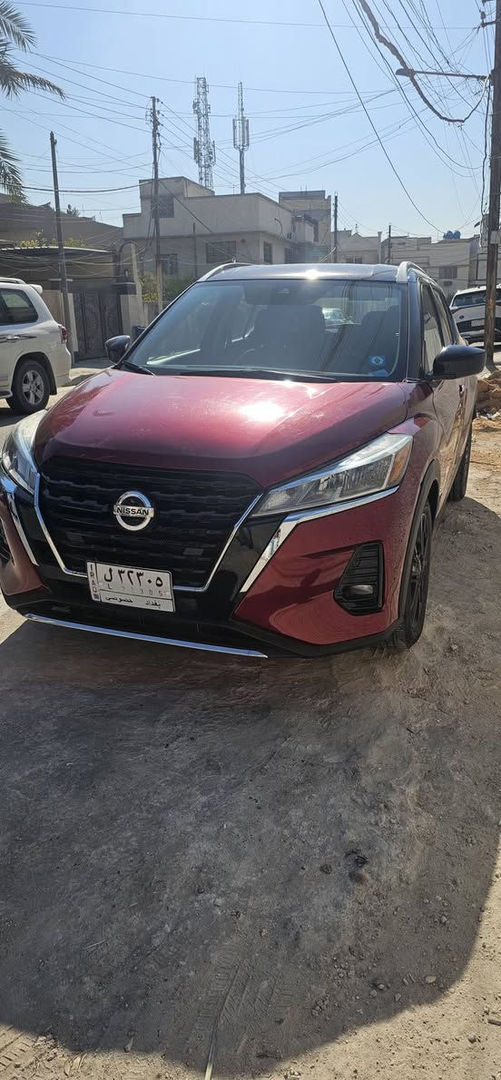 📣 للبيع: Nissan Kicks 2023 SV – نظيفة جداً
• الموديل: 2023
• الفئة: SV
• اللون: نفس الصورة المرفقة
• الممشى: حوالي ١٧٠٠٠ ميل فقط
• استخدام نظيف جداً
🔧 المواصفات:
محرك 1.6 لتر اقتصادي
جير CVT
دفع أمامي
استهلاك وقود ممتاز
شاشة 8 إنش مع Apple CarPlay و Android Auto
سينسرات خلفية + كاميرا رجوع
كروز كونترول
دخول بدون مفتاح
السعر 13800 دولار وبيها مجال بسيط
للاستفسار الاتصال 
***********
