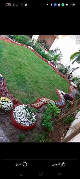 وزراعة النباتات، 🌾🌴🌱والازهار،وقص الثيل.
وعمل الديكورات والتصاميم،الحديثة للحدائق،وعمل وسياجات BRC وسياجات الحدائق، بواسطة الاحجار الملونة والاشتايكر والحلان  ،
ونعمل على تصميم الشلالات 💦والنوافير.⛲ للتواصل ***********
