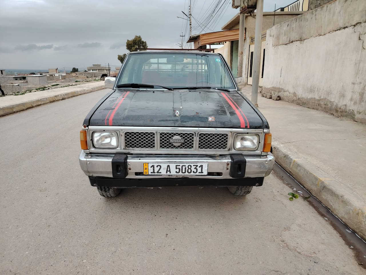 السلام عليكم 
نيسان بيكم 
موديل 92
صبغ جمالي 
مكينه وگير شرط 
شرط  التحويل 
السعر 40 وبي مجال بسيط 
اتصال على رقم ***********
