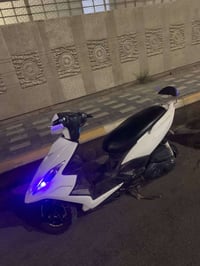 دراجة جيتي ار  للبيع مكينة مكفولة برغي ممفتوح بيهة تخم تاير كهربايات ك...