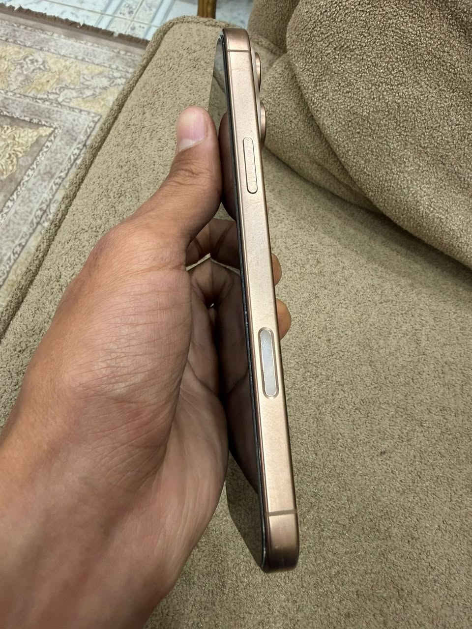 ايفون 16بروماكس
ذهبي المميز ذاكره 256
البطاريه 99
مشحون 216
مكاني بغداد الشعب السعر مليون و350
***********
