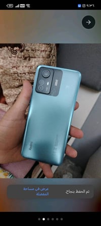 07728568842 السلام عليكم شاومي ريدمي نوت 12s ذاكره 256 جهاز نضيف للبيع...
