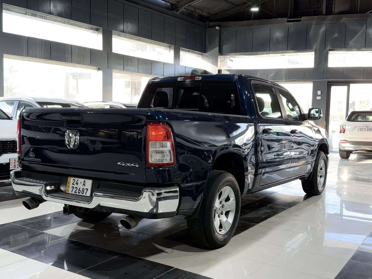 Dodge Ram 

باب طويل بودي قصير المرغوب 
 
فور ويل 

8 سلندر 5،7

مواصفات : Big Horn 

الموديل : 2021 

عداد المسافة : 72 الف ميل 

سيارة مرقمة جاهزة فحص و هزة جديد تحويل نفس يوم 

صور الحادث كما موضح في الصور 

رقم الشاصي : 1C6SRFFT0MN633956

العنوان : اربيل . شارع 100  

للتواصل واستفسار : 

***********
