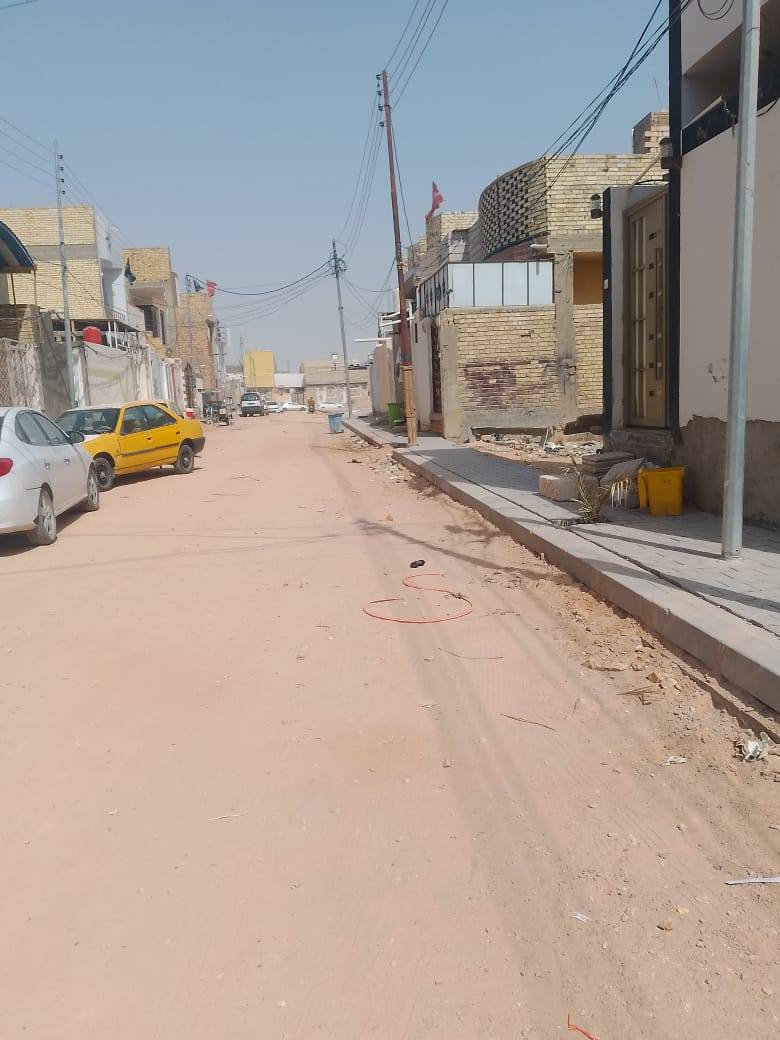 سلام عليكم ورحمة الله وبركاتة 
عرصه 100 متر للبيع حي الميلاد منطقة الاساتذه موقع العرصه كلش حلو العرصه كافت الخدمات حته انترنيت ضوئي  ثاني عرصه عن الساحه
البناء اليم العرصه كله جديد  رقم العقار ٨٥٤٠١ 
رقم صاحب العقار ***********
