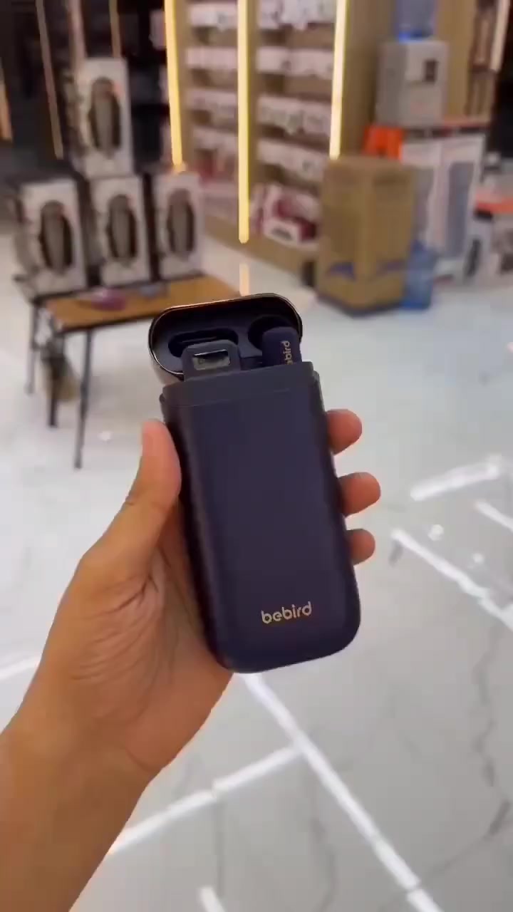 جهاز Bebird لتنظيف الأذن
شوف بنفسك… ونظّف بأمان
تقنية حديثة + رؤية واضحة داخل الأذن
ودّع الطرق التقليدية 👋
مع جهاز Bebird
✔ كاميرا دقيقة
✔ استخدام آمن وسهل
✔ نتائج فورية وواضحة
نظافة أذنك الآن تحت السيطرة
تشوف… تنظف… ترتاح 
السعر ٢٥
اذا عجبك شي حاول تتواصل معنا
توصيل جميع المحافظات
للطلب والاستفسار التواصل على الماسنجر 
او الواتس ***********
