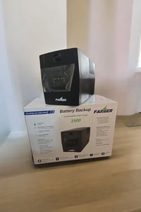 ⚡ للبيع UPS Farber 1500 ⚡ 🔌 اوف لاين 🔋 دبل بطارية ⏳ استخدام ساعات — ال...