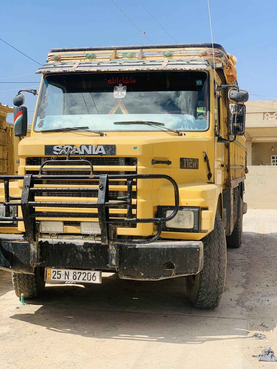 سكانيا ١١٢ موديل ١٩٨٤ محرك  ١٢ ونص لا صرف لا نفخ گير ١٣ مكفول اكسن ١٢ مكفول سبرنك ١٢ قماره بدون خياس بدون معجون شاصي مذيل سنويه مو نافذه بـ اسمنا شرط التحويل للتواصل ***********
