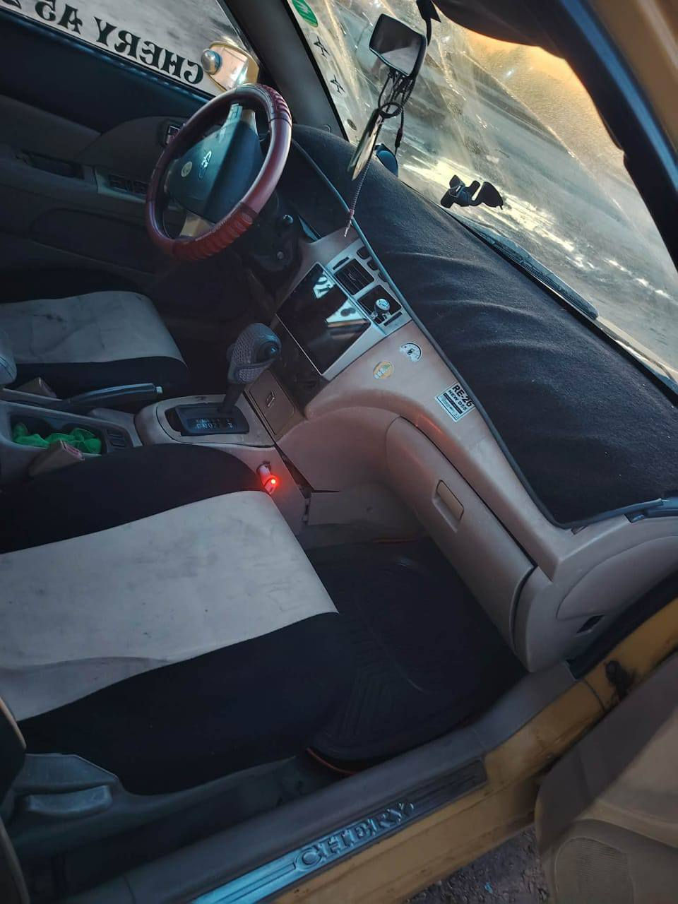 شيري A5 محور مكينه او كير كامري ابو الجف 
حداديه جديده 
شاشه  تبريد شغال 
مكينه بيه خيط تبخير 
تخم تاير السعر 29 
بابل النيل 
‏‪***********‬‏
