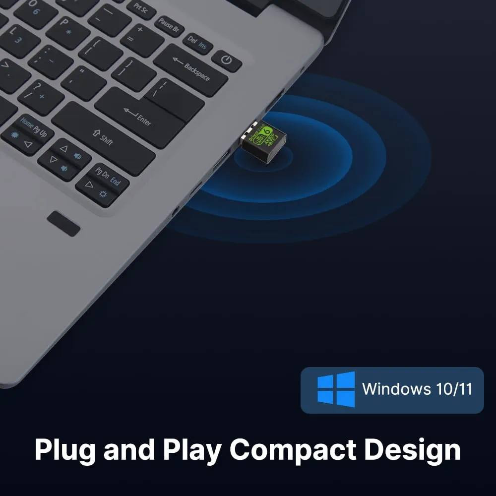 English  |  کوردی  |  عربي 

اسم المنتج: محول واي فاي 6 USB AX900 BT 5.3 WiFi USB للكمبيوتر مع شريحة RTL8851BU ثنائية النطاق 2.4GHz/5GHz حتى 900Mbps 
العلامة التجارية: DragoBug

الحالة: جديد
السعر: 14 الف دينار

متوفر توصيل لكل أنحاء العراق 🚕🚀🌀

⛔ مواصفات المنتج:-

واي فاي 6 فائق السرعة واتصال ثنائي النطاق - استمتع بسرعات فائقة تصل إلى 900 ميجابت في الثانية مع تقنية واي فاي 6 (802.11ax). يضمن التصميم ثنائي النطاق (2.4 جيجاهرتز + 5 جيجاهرتز) بث سلس بدقة 4 كيه وألعاب خالية من التباطؤ وتنزيلات سريعة، مع الحفاظ على التوافق مع أجهزة الراوتر القديمة (802.11a/b/g/n/ac)

تقنية بلوتوث 5.3 المتقدمة - استمتع باتصال لاسلكي محسن مع بلوتوث 5.3، يتميز باستهلاك أقل للطاقة وأداء فائق مضاد للتداخل. مثالي لتوصيل سماعات الرأس والكيبورد والماوس وأجهزة التحكم في الألعاب مع نطاق ممتد واتصالات مستقرة
شريحة تعريف RTL8851BU عالية الأداء - مدعوم بشريحة RTL8851BU الموثوقة، يوفر هذا المحول أداءً مستقرًا وموفر للطاقة مع استقبال لاسلكي محسن. يوفر الهوائي المدمج تغطية قوية للإشارة مع الحفاظ على تصميم صغير محمول. 

تركيب سهل التوصيل والتشغيل - احصل على اتصال على الفور مع التثبيت بدون برنامج تشغيل لأنظمة ويندوز 10/11. تضمن واجهة USB 2.0 العالمية توافقًا واسعًا مع معظم أجهزة الكمبيوتر واللاب توب - ببساطة قم بتوصيله واستمتع بقدرات لاسلكية محسنة على الفور.

مثالي لسيناريوهات الاستخدام المتعددة - سواء كنت تلعب أو تعمل عن بعد أو تجري مكالمات فيديو أو تبث محتوى عالي الدقة، فإن هذا المحول هو الحل الأمثل لترقية سطح المكتب أو اللاب توب الخاص بك إلى أحدث تقنية واي فاي 6 وبلوتوث 5.3 للحصول على أداء لاسلكي فائق.
----------------------------------------------------------

ناوی بەرهەم: ئەداپتەری USB وایفای AX900 BT 5.3 بۆ کۆمپیوتەر بە چیپسێتی RTL8851BU دوو باند 2.4GHz/5GHz تا 900Mbps
 مارکە: DragoBug

 مەرج: نوێ

 نرخ: 14 هەزار دینار

 گەیاندن لە سەرتاسەری عێراق بەردەستە 🚕🚀🌀

 ⛔ تایبەتمەندییەکانی بەرهەم:

 پەیوەندی دوو باند وایفای ٦ی خێرا - چێژ لە خێرایی خێرا و گەورە وەربگرە تا ٩٠٠ مێگابایت لە چرکەیەکدا لەگەڵ تەکنەلۆژیای وایفای ٦ (٨٠٢.١١ax).  دیزاینی دوو باند (2.4GHz + 5GHz) دڵنیای دەدات لە ستریمینگی 4K بە شێوەیەکی نەرم و یاریکردن بەبێ دواکەوتن و دابەزاندنی خێرا، لە هەمان کاتدا گونجان لەگەڵ ڕاوتەرە میراتییەکان (802.11a/b/g/n/ac) دەپارێزێت.

 تەکنەلۆژیای پێشکەوتووی بلوتوس ٥.٣ - چێژ لە پەیوەندی بێ وایەر وەربگرە لەگەڵ بلوتوس ٥.٣، کە تایبەتمەندی کەمتر بەکارهێنانی کارەبا و کارایی بەرزی دژە دەستێوەردانی هەیە.   ئایدیاڵە بۆ بەستنەوەی هێدفۆن و کیبۆرد و مشک و کۆنترۆڵکەری یارییەکان بە مەودای درێژکراوە و پەیوەندی جێگیر.

 چیپی RTL8851BU بە توانای بەرز – بە چیپی متمانەپێکراو RTL8851BU کاردەکات، ئەم ئەداپتەرە کارایی جێگیر و وزە-کارامە پێشکەش دەکات لەگەڵ وەرگرتنی بێ وایەر بەرزکراوە.  ئەنتێنەی ناوەکی ڕووپۆشێکی بەهێزی سیگناڵەکان دابین دەکات لە هەمان کاتدا دیزاینێکی بچووک و گەورە دەپارێزێت.

 دامەزراندنێکی ئاسان بۆ پلاگ و پلەی – دەستبەجێ پەیوەندی بە دامەزراندنی بێ شۆفێرەوە بۆ ویندۆز ١٠/١١ بکە.  ڕووکاری گشتگیر USB 2.0 دڵنیای دەدات لە گونجانی فراوان لەگەڵ زۆربەی کۆمپیوتەر و لاپتۆپەکان – بە سادەیی بیخە ناوەوە و چێژ لە توانا بێ وایەرەکانی بەرزکراوە وەربگرە دەستبەجێ.

 ئایدیاڵە بۆ چەندین سیناریۆی بەکارهێنان – جا تۆ یاری بکەیت، لە دوورەوە کار دەکەیت، پەیوەندی ڤیدیۆیی بکەیت، یان ناوەڕۆکی HD پەخش دەکەیت، ئەم ئەداپتەرە چارەسەرێکی تەواو و گونجاوە بۆ بەرزکردنەوەی مێزەکەت یان لاپتۆپەکەت بۆ نوێترین تەکنەلۆژیای وای فای ٦ و بلوتوس ٥.٣ بۆ کارایییەکی بێ وایەرێکی بەرز.

 - ...
Product Name: AX900 BT 5.3 WiFi USB Adapter for PC with RTL8851BU Dual-Band 2.4GHz/5GHz Chipset up to 900Mbps
Brand: DragoBug

Condition: New

Price: 14,000 IQD

Delivery available throughout Iraq 🚕🚀🌀

⛔ Product Specifications:

Superfast WiFi 6 Dual-Band Connectivity - Enjoy blazing-fast speeds up to 900Mbps with WiFi 6 (802.11ax) technology. The dual-band design (2.4GHz + 5GHz) ensures smooth 4K streaming, lag-free gaming, and fast downloads, while maintaining compatibility with legacy routers (802.11a/b/g/n/ac).

Advanced Bluetooth 5.3 Technology - Enjoy enhanced wireless connectivity with Bluetooth 5.3, featuring lower power consumption and superior anti-interference performance.  Ideal for connecting headphones, keyboards, mice, and game controllers with extended range and stable connections.

High-performance RTL8851BU chip – Powered by the reliable RTL8851BU chip, this adapter delivers stable and energy-efficient performance with enhanced wireless reception. The built-in antenna provides strong signal coverage while maintaining a compact and portable design.

Easy plug-and-play installation – Get connected instantly with driver-free installation for Windows 10/11. The universal USB 2.0 interface ensures broad compatibility with most PCs and laptops – simply plug it in and enjoy enhanced wireless capabilities instantly.

Ideal for multiple usage scenarios – Whether you're gaming, working remotely, making video calls, or streaming HD content, this adapter is the perfect solution to upgrade your desktop or laptop to the latest Wi-Fi 6 and Bluetooth 5.3 technology for superior wireless performance.

- ...


**إذا كنت صاحب هذا الإعلان وتريد حذفه لأي سبب، رجاءا أرسل رسالة إلى الدعم الفني**