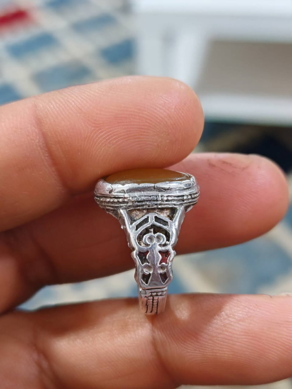 عقيق اصفر صياغه يدويه
قياس يلبس 17 18
سعر 35
مكاني بغداد الطالبيه لايوجد توصيل.


**إذا كنت صاحب هذا الإعلان وتريد حذفه لأي سبب، رجاءا أرسل رسالة إلى الدعم الفني**