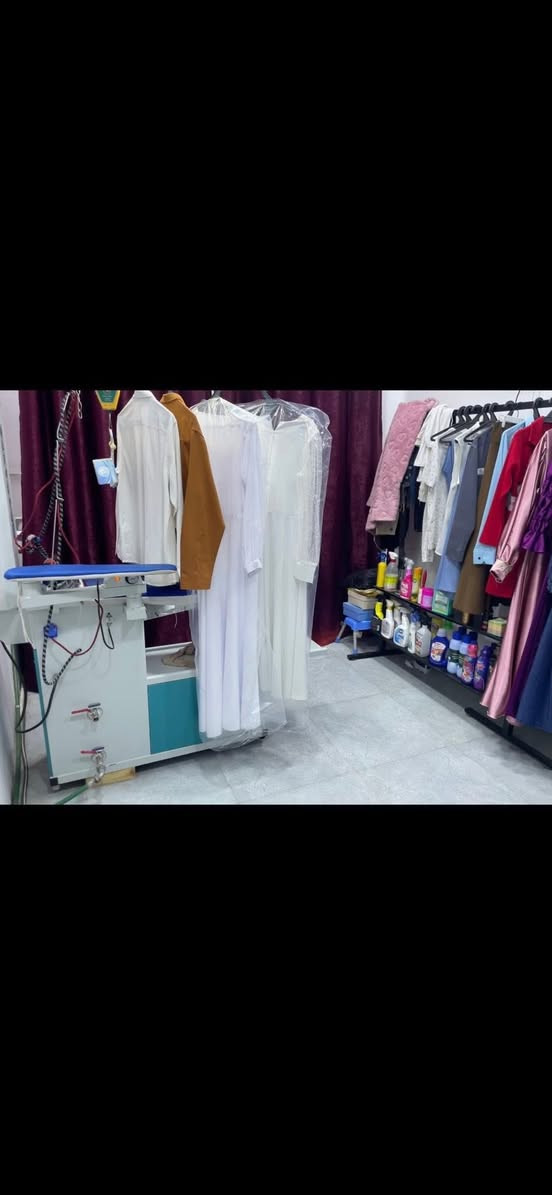 السلام عليكم مكوى وغسيل للبيع جاهز جهاز نورفا تركي_ غساله اوتماتيك _تانكي ماء ارو _سبلت محل مرتب 
خلف جامع الامام علي (ع)موقعه حلو 
سعره مناسب(سبب البيع عندي ضرف ) 
*********** اتصل وتدلل
