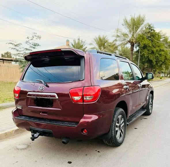 سلام عليكم 
لبيع او مراوس 
تيوتا سيكويا 2008 
سيارة وارد امريكي حادثه جاملغ امامي جهةٍ صدر 
بدون ارباك صبغ حزام سبب صبغ جراد بدون معجون 
سيارة نضيفه جدا 
فول مواصفات واحد ع واحد 
محرك 5700 
4 بردات 
لايت منضومة زينون
كشنات سياحي 
تخم تايرات جديد 
محرك كير اكسل حدادة صدر تبريد كله مكفول رقم بغداد 
سعره 155 
الاتصال هذه رقمي واتساب 
***********
