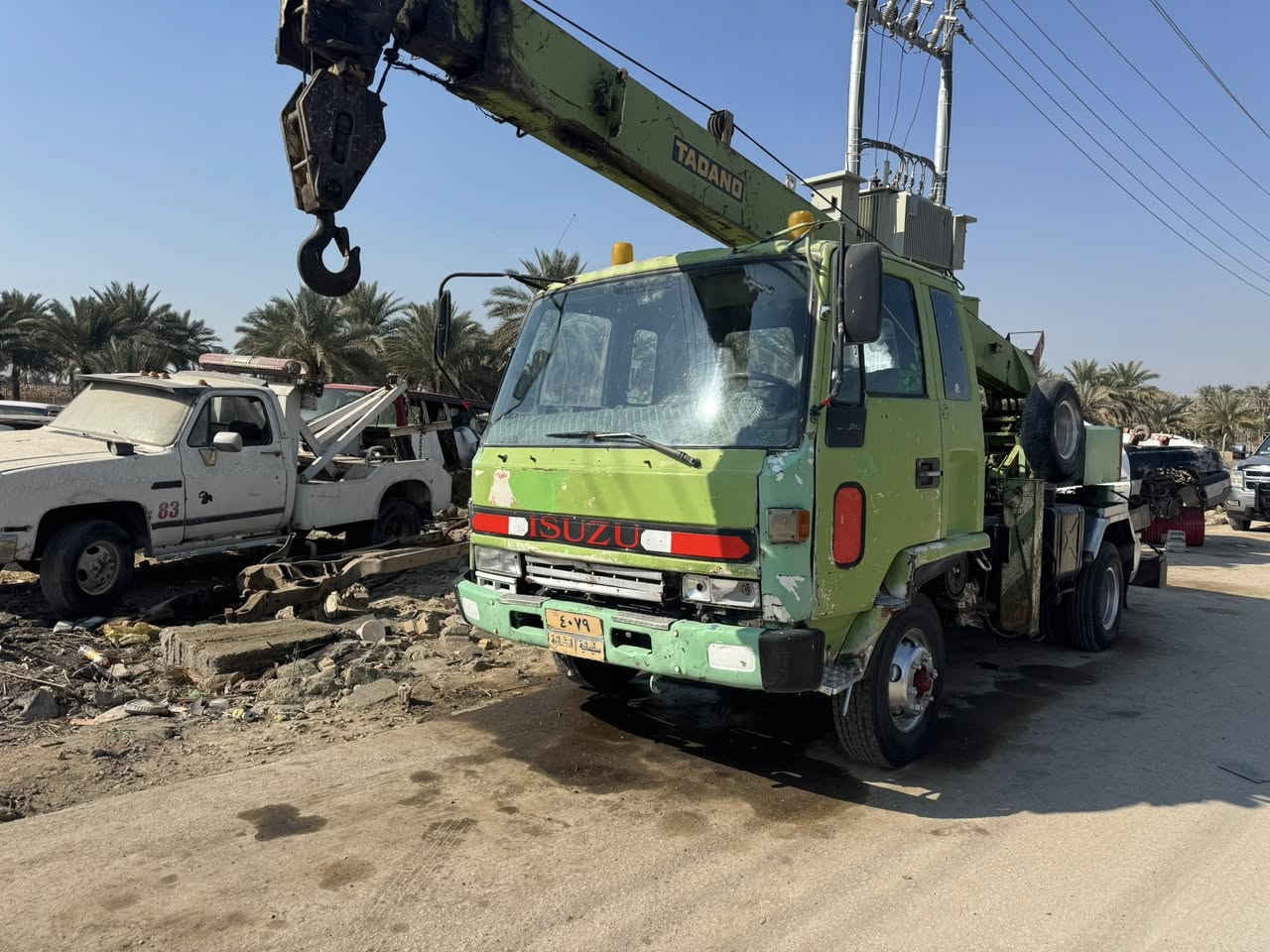 للبيع ازوزه 7 طن موديل 91 تخم تايرمكينه 14 مال فوزه جديده 
سلايتين السياره جاهزه للعمل ***********
