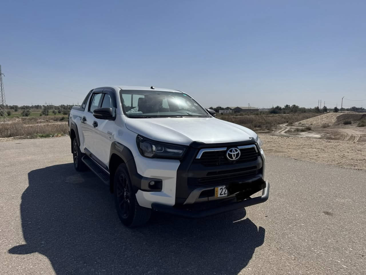 سلام عليكم هيلوكس ادفنجر 2024 ماشيه 58 الف
مكفوله كفاله عامه ما عده بارد 4اصابع بل باب البدي
كما موضح بل صوره السياره جاهزه من كلشي
دوشمه كشنات دوشمه ارضيه /درع امامي درع خلفي
رقم أربيل تريد تحويل تريد وكاله
السعر/415$وبيه مجال 
مكان السياره الديوانية غماس
الرقم/***********
