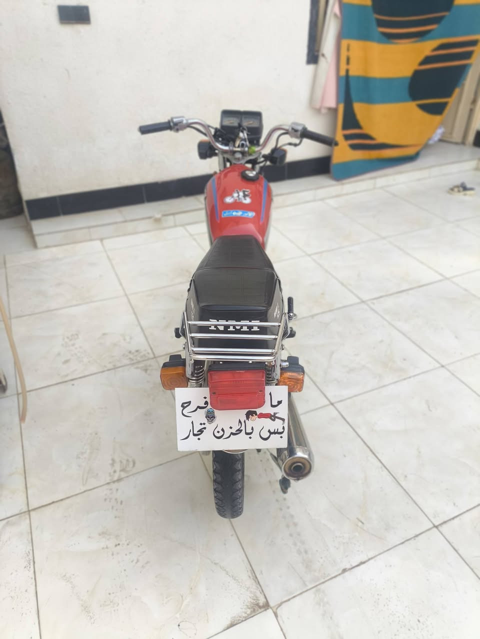 لبيع تاكير السعر650 دراجه نضيفه بدون اوراق
***********
