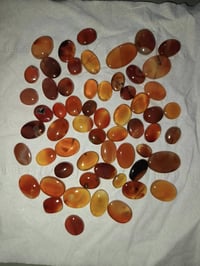 عقيق يماني • أحمر • ٥٨ حجر