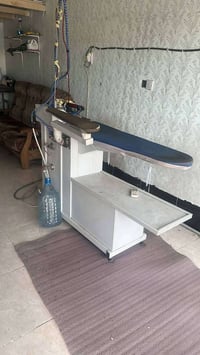 مكواة بخار للبيع، ماركة (هاسل)، طاولة تركية (150) سم07509389353