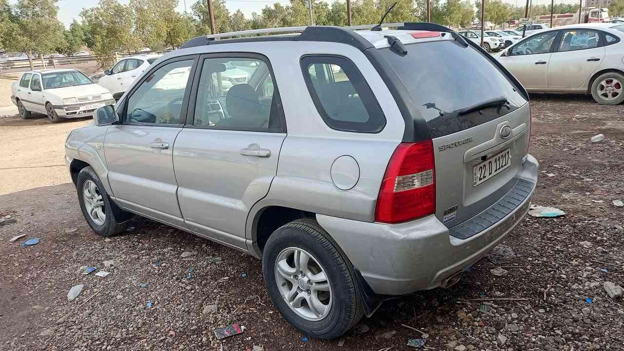 كيا سبورتاج موديل 8 محرك 6سلندر 2700مكفوله من كلشي السعر 110 مكان بغداد *********** السوانار مرفق بل مشور
