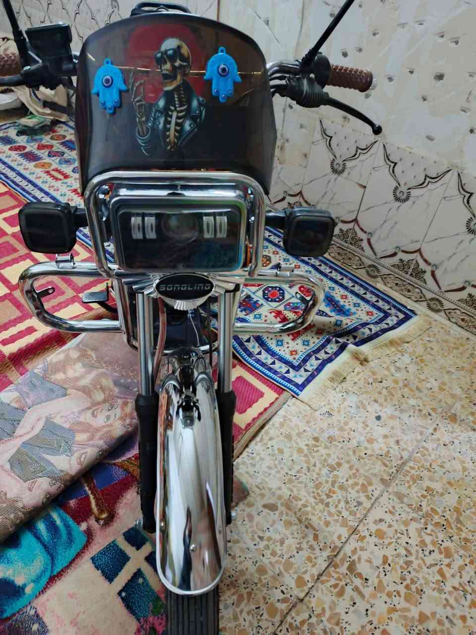 السلام عليكم دراجه ايراني سونك موديل 2026دراجه خمسه نمر تخبل مصالهه هواي من نازله الدراجه نضيفه وبعدهه جديده اوراقهه موجوده سعرهه مليون قفل قفل الشراي يتصل ***********مكاني الشعب
