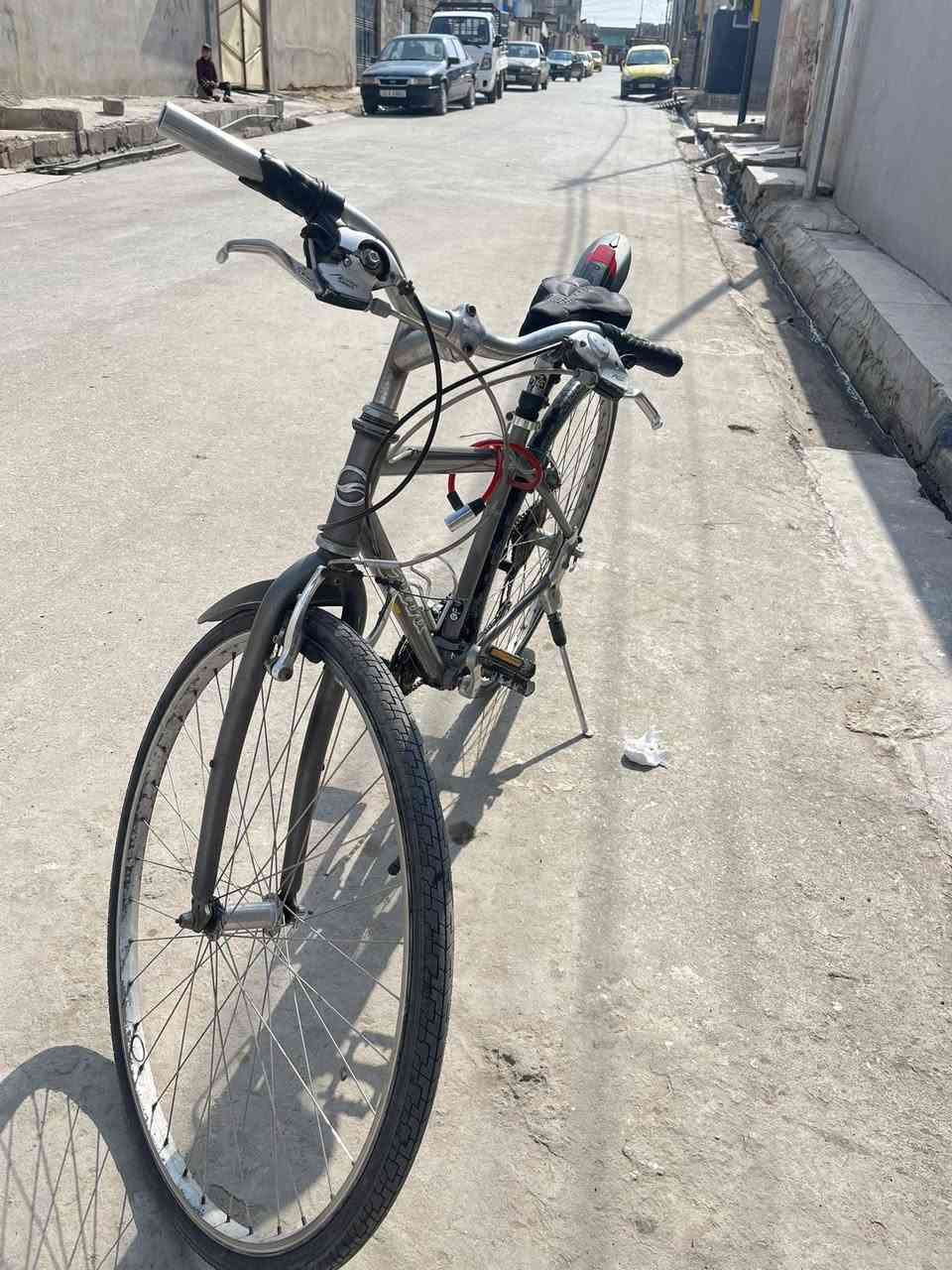 السلام عليكم ورحمة وبركاته
جبنالكم اليوم النوادر جاينت c700 2018 لون رمادي بالعراق ماتكلي منه نسخة قديمة ولون نادر كلش 
الهيكل؛ المنيوم خفيف وزنه 
حجم التايرات: 28 بوصة 
نضام النقل: 7 ورا 3 كدام يعني 21 سرعة 
القير الورا مبدل والكدام شركة 
النوع: هجين مناسب للمدينة والطرق البعيدة 
ملاحظة اخذته جديد ب 2018 وهسا عرضته للبيع الدراجة صارلها وياي 10 سنوات وبعدها بحالة الشركة شرط 
الدراجة جديدة بحالة الشركة بس بيها قير الكدام مابي قبق تريد تبدلهن ثنينهم تريد تخليهم على مالات الشركة مايضر عادي 
البريكات: فحم لاغي الكدام ومخلي الورا والكدام تكدر تسوي بل بيت بس تشده وهاهيه 
السعر:150 الف وبي مجال نار السعر 🔥🔥
: تريد تراسلني او تخابرني عل رقم ***********
