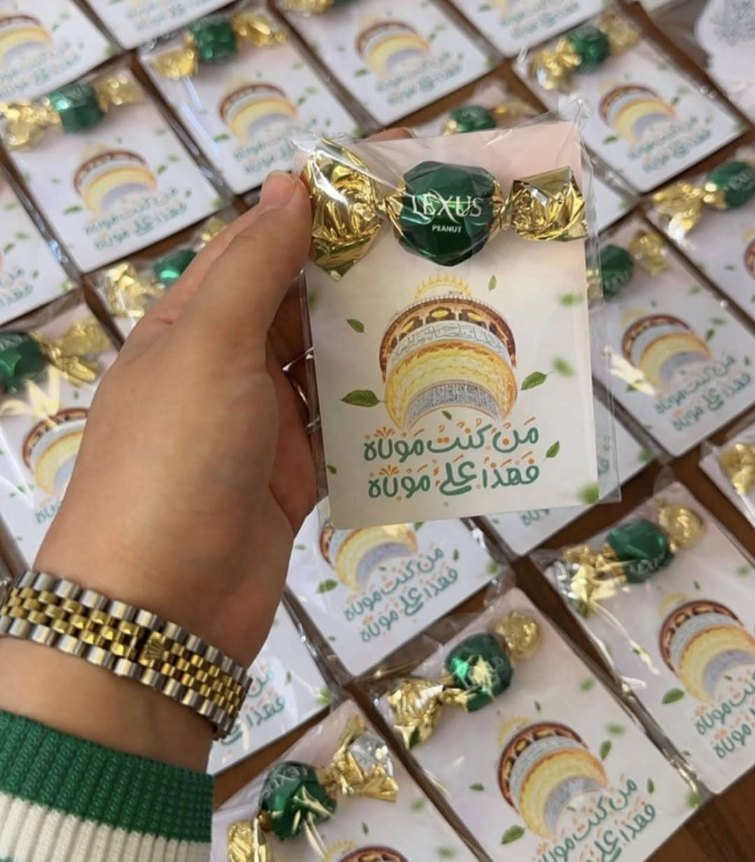 توزيعات عيد الغدير متوفر توصيل


**إذا كنت صاحب هذا الإعلان وتريد حذفه لأي سبب، رجاءا أرسل رسالة إلى الدعم الفني**