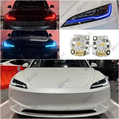 إضاءة LED RGB الأصلية الخاصة بـ Tesla Model 3 الشكل الجديد ✨
64 لون متغير مع ركصات خرافية تخلي أجواء السيارة فخمة بكل معنى الكلمة 🌈🔥

✅ تحكم كامل عن طريق تطبيق الهاتف
✅ ريموت أصلي للتحكم السريع
✅ تكدر تخصص كل جهة بلون مختلف
✅ تركيب أنيق يضيف لمسة مستقبلية للداخلية

💵 السعر 100$
⚠️ باقي آخر قطعة

للحجز والاستفسار:
📞 ***********
حاطلكم فيديو بالمنشور
