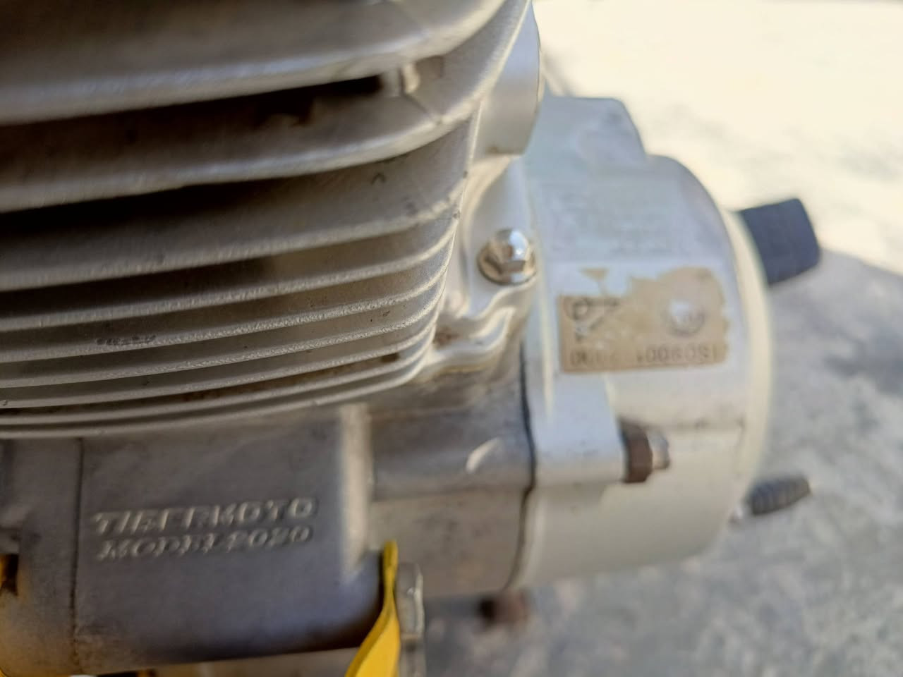 سلام عليكم عندي ماطور ايراني للبيع مودل 20تايكرحربي كامل مكمل +بكستانيه وياه  السعر 270وبي مجال هاذه رقمي***********
