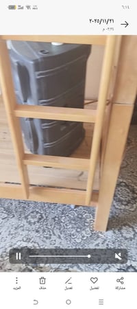 سرير طابقين • حجم كبير • قابل تحويل