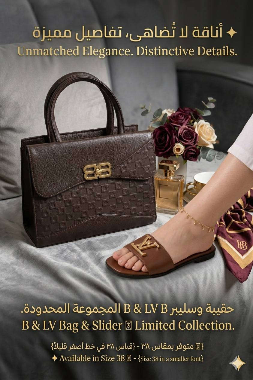 تشكيلة حقائب جديدة وصلت ✨
موديلات عصرية وألوان تخبل تناسب كل الإطلالات 🤍👜
خامات مرتبة وجودة حلوة بأسعار مناسبة ✨
📍 متوفر موديلات كاجوال وكلاسيك
📍 ألوان متنوعة تناسب كل الأذواق
📍 كمية محدودة سارعوا بالحجز
دللي نفسك بأجمل حقيبة تكمل أناقتك 💕
عند اخذ قطعتين تحصلين ع خصم وعند اخذ ٣ قطع يصبح الخصم اكبر 😉
يوجد توصيل جميع المحافظات 😎


**إذا كنت صاحب هذا الإعلان وتريد حذفه لأي سبب، رجاءا أرسل رسالة إلى الدعم الفني**