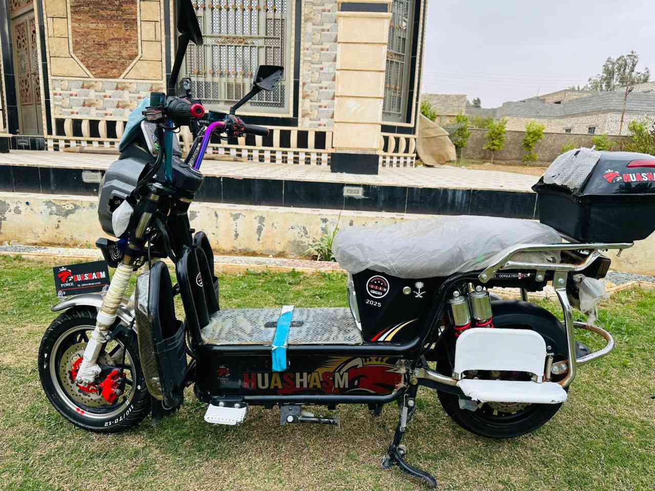 متاح دراجه شحن موديل ٢٠٢٥ شكل ٢٠٢٦ اخر اصدار سماعه جوه الكشن نضافه مثل موضح بصور و الفديو ٦ بطاريات كله ع فحص تقرا ١٠ تخم هيوشا الدرجه كله كفاله ع فحص وين ما يعجبك سعر ٦٢٥ وبي مجال 
مكاني الانبار هيت حي البكر *********** اتصال واتساب
