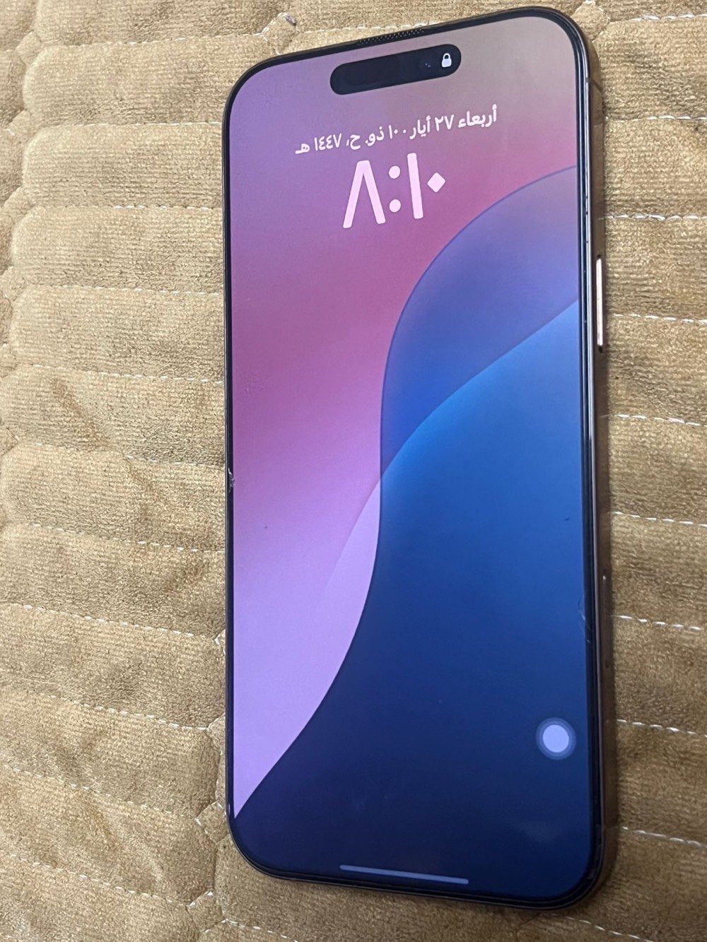 للبيع ايفون ١٦برو ماكس ذاكره ٢٥٦ نموذج m اخذته قبل ٥ اشهر جديد من شركه ماستر نظافه فول بعده بلضمان

لبطاريه 100
