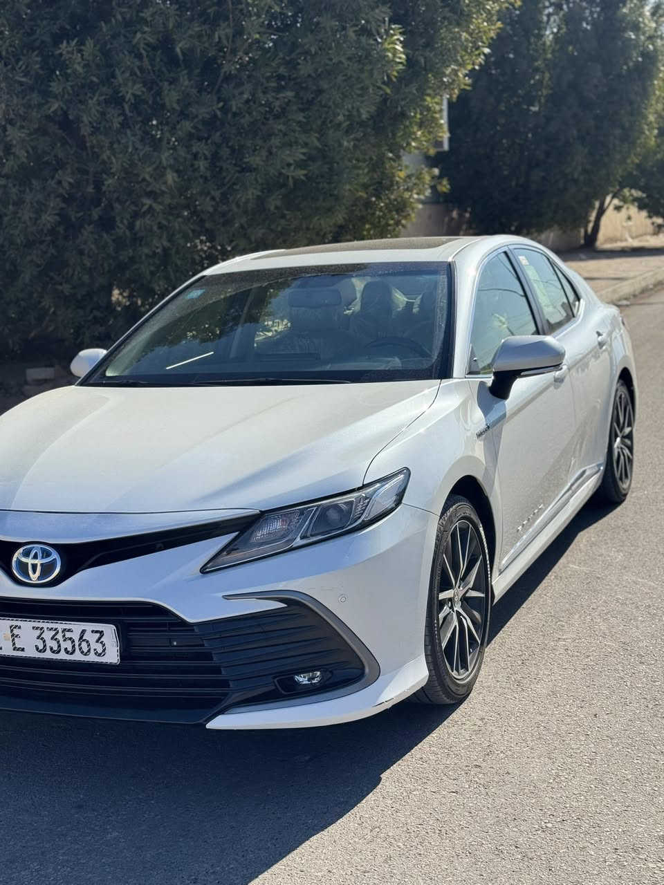 على بركة الله 
كامري  هايبرد 2024
ماشية 49 الف فقط 

السيارة بيها الباب الخلفي بي بارد 
وبارد شي بسيط بالجاملغ 

خليجي عبد اللطيف 🇸🇦 

المواصفات
 GLE 
محرك 2500 
بصمة تشغيل
فتحة
شاشة
كامرة
كرسي السايق كهرباء 
بردة كهرباء 
حساسات امامي خلفي 
هاند بريك بصمة
3 انظمة قيادة 
الايكو والسبورت والنورمل 
مصابيح امامية زنون 
اوتو هولد 
ايڤي مود 
اشارة بلمري 
وباقي المواصفات المعروفة 
السعر 228 وبيها مجال 
مكان السيارة الرمادي 
***********
