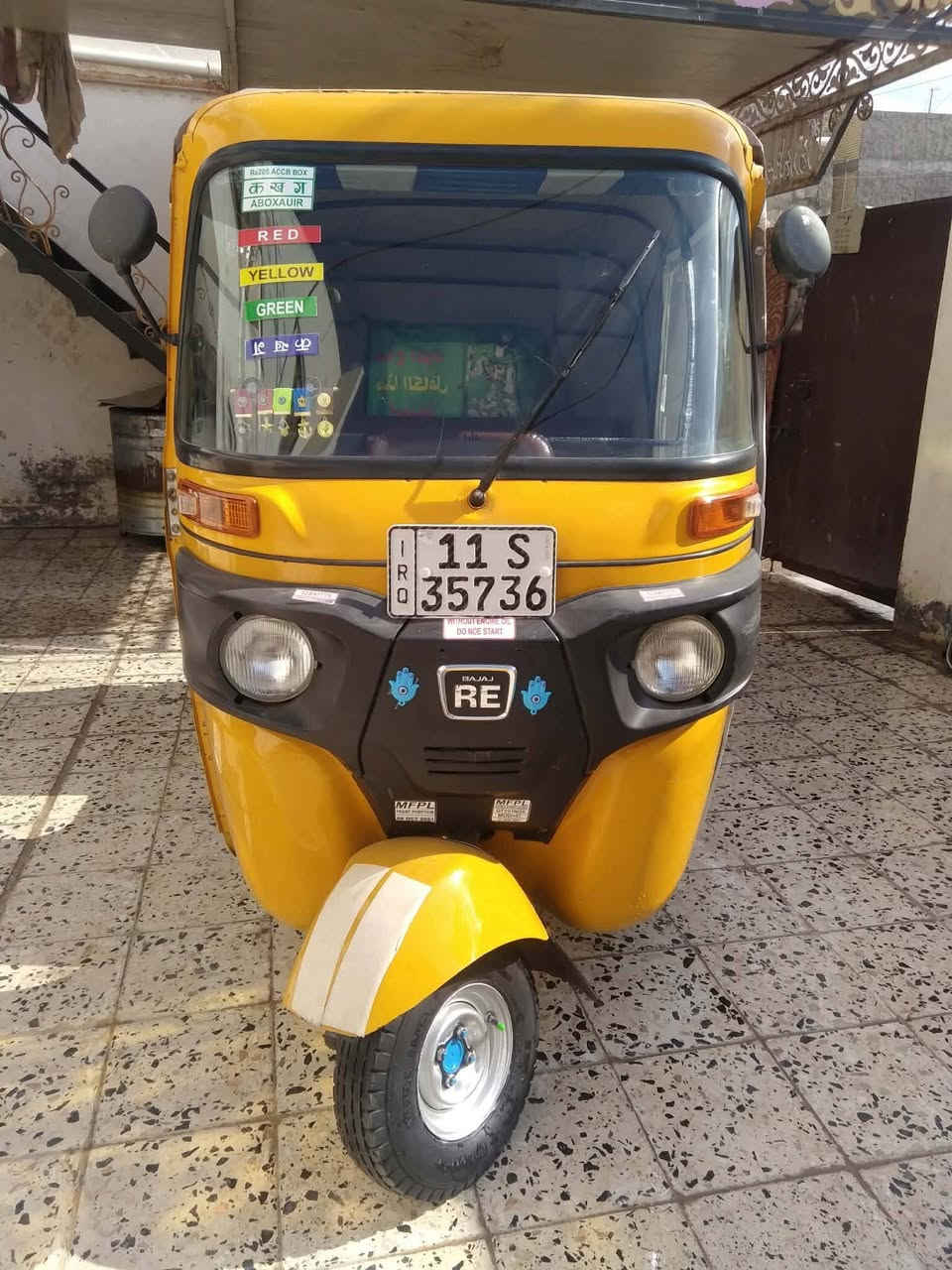 سلام عليكم تكتك 19 شهر 11 يوم 29 رقم انكليزي تخم تاير جبلي سفريات كهربايات كلهه شغاله مكينه بوشه وبستم مابيهه قطره صبغ ولا خياس العنوان البياع *********** وتساب ورصيد
