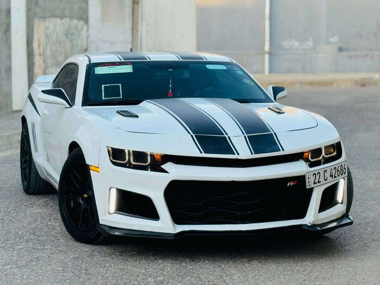 شوفرليت كمارو 2015 وارد امريكي جاهزه من كلشي محرك 6سلندر بلادي حادثها باب السكن .كير محرك تبريد اكسل كهربائيات شرط رقم اربيل الدولي كلها جديده تحويل نفس اليوم سعر98ومجال عنوان اربيل 
***********
***********
***********
شوفرليت كمارو 2015فول سبورت مه كينه 6بستن مه رغوب به شه رت بى عه يب 3بارجه بوياغ بى ناو كرتن .سنوي نوا بناو كردن به شه رت سعرى 98ومجال شوين هه ولير أربيل, العراق
