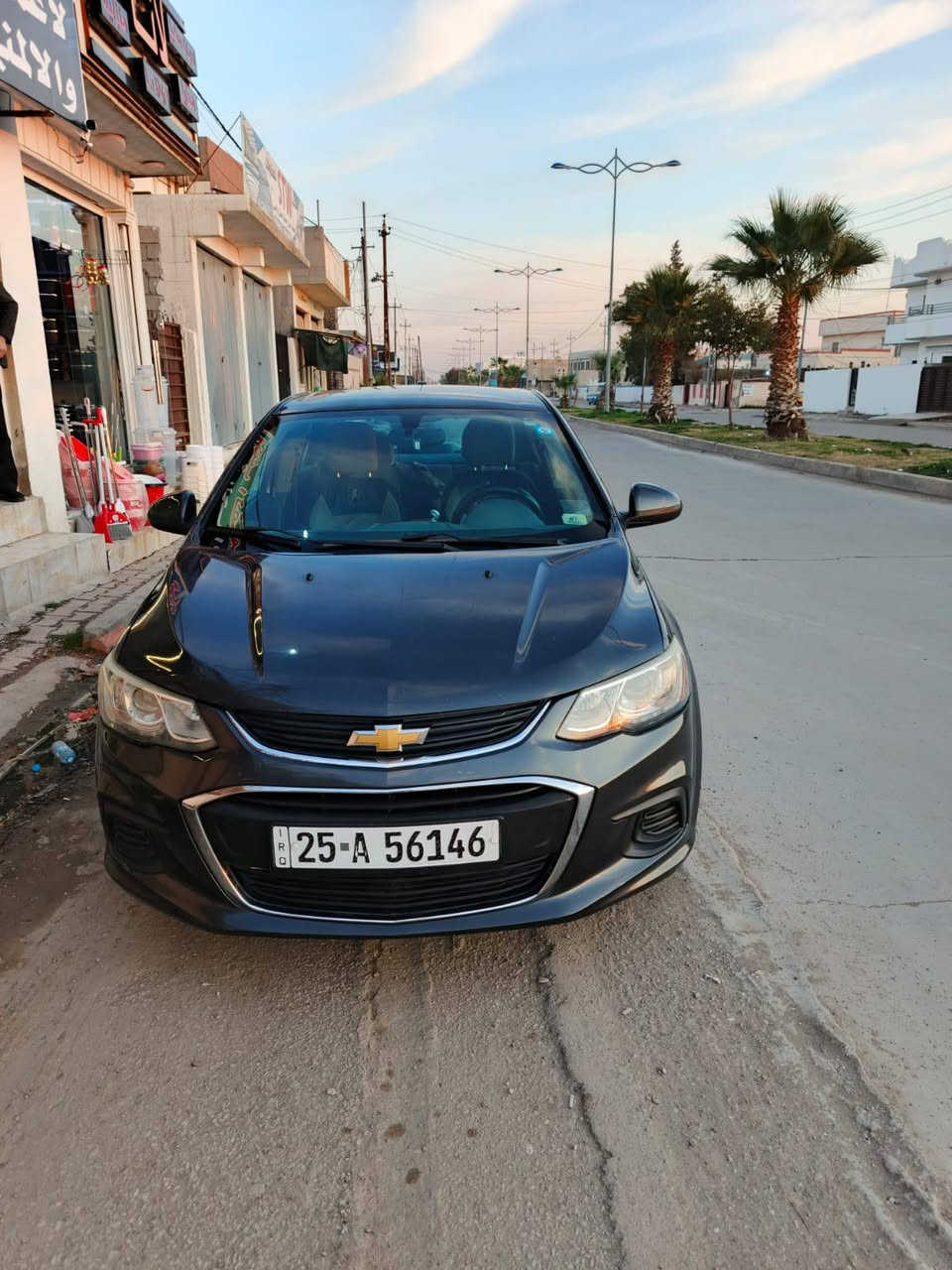 للبيع شوفليت سونك 2018 سيارة نضيف جدا شرط فحس سيارة بااسمي تحويل مباشر رقم سيارة كركوك استفسار على رقم الهاتف ***********
