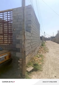 الكوت : هيكل مساحته 100م ركن مربع في حي الجهاد الزنابره قرب أسواق سيد ...