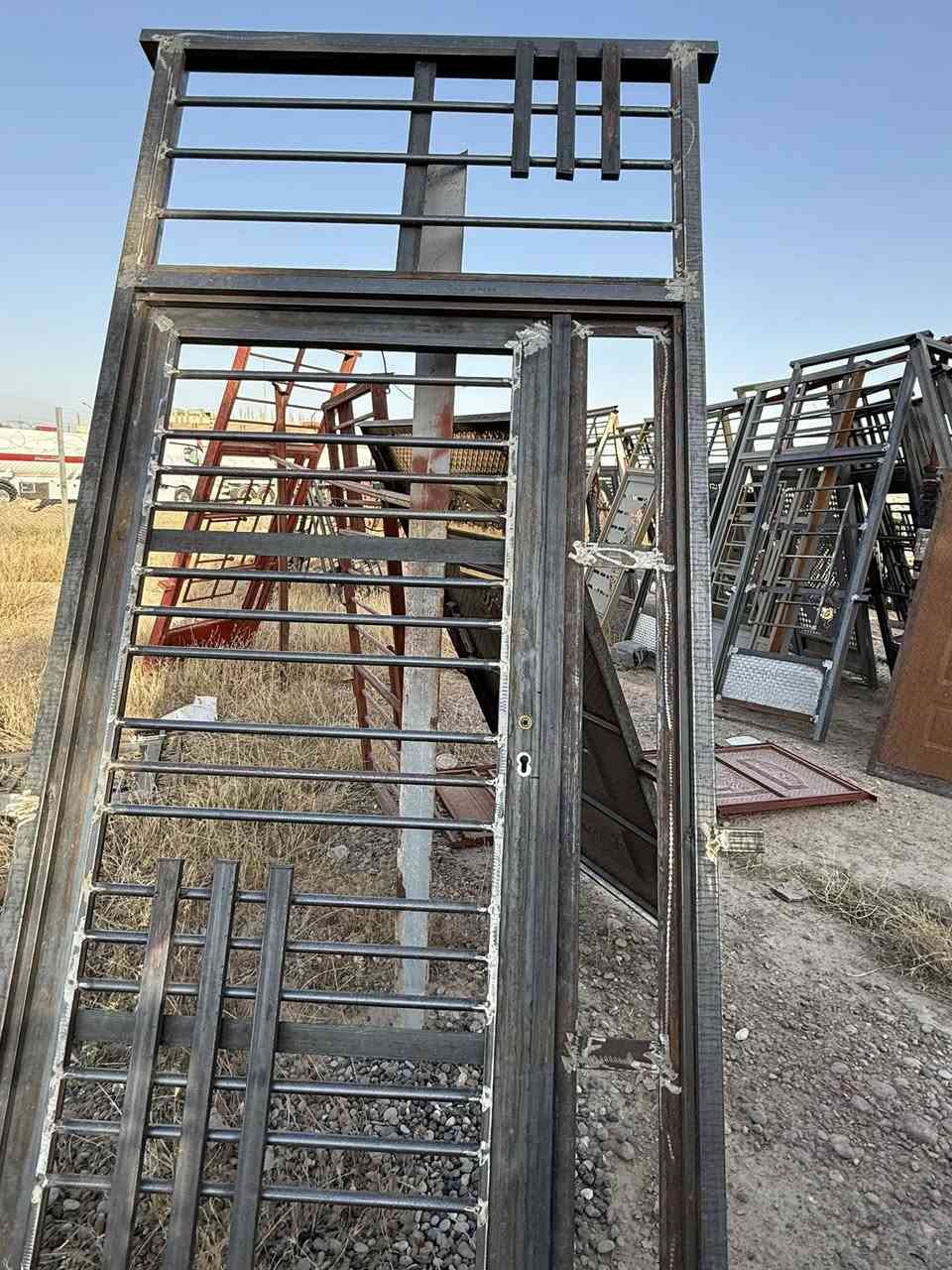بسم الله الرحمن الرحيم ✨
​🏠 باب حوش حديد ثقيل - متانة وفخامة 🏠
نتشرف بتقديم أرقى الموديلات الحديثة وبأعلى المواصفات.
​📏 جميع القياسات متوفرة حسب الطلب 📏
تانكي1500فقط 85  ابواب كلدور ثلاث متار   فصال موصل ابواب حوش  ثلاث امتار   وثلاث ونص اربعه امتار   وخمسه أمتار سيم بي ارسي 20متر  ابواب بلاستك فقط ب75 و80     ابواب فرعيه حمامات وغرف بسعار مناسبه  مقابيل سيطره الحجاج مجاور سايلو الحجاج هاتف***********
