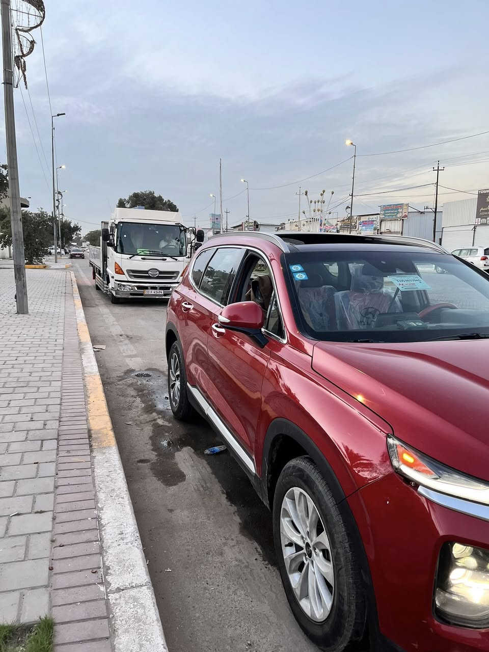 سلام عليكم
سنتافي 2019 فول 1/1
- بانوراما 
- بصمة 
- بصمة ابواب
- شاشة ديجيتال الكترونية
- كشنات كهرباء وتدفئة وتبريد
- رادار امامي
- حساسات امامية خلفية وجانبية 360°
- شاشة كبيرة كاربلاي
- كامرات عدد 5 
- اوتو هولد 
- سايد بريك دكمة كهربائي
- درايف مود 3 ذكي ومريح وسبورت
- اوتو اوف يطفى المحرك بالازدحام
- نقاط عمياء 
- شحن لاسلكي
حادثها جنطة فقط بامريكا وهنا جاملغ خلفي وبابين جهة السائق فقط والباقي كله مكفول السيارة جاهزة للاخير والسعر اتصل او خاص 
***********
***********
