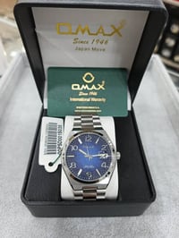 ساعة أومكس • Omex watch • ساعة ياباني • ساعة كوارتز • ساعة ستانلس ستيل...