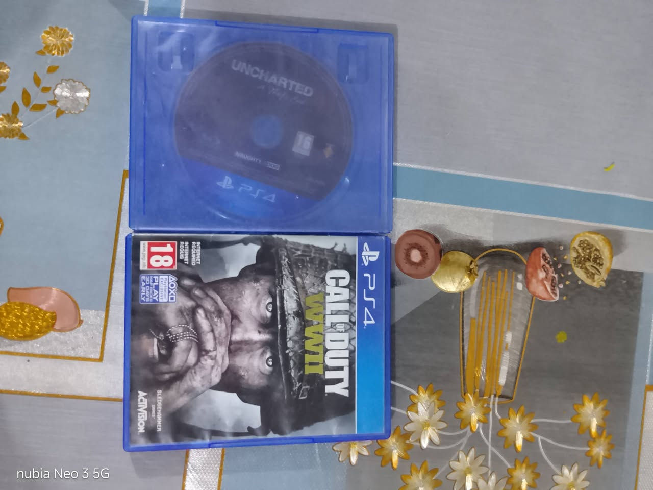قرصين العب ps4 القرص الاول لعبه كلفديوتي الحرب العالميه 2 والقرص الثاني لعبه انشارتد القرصين نضيفات ومابيهن شخطه وحده وشغالات وشرط الفحص قفلهن ثنينهن 40 الف عنواني كربلاء حي الغدير الشراي يتفضل خاص


**إذا كنت صاحب هذا الإعلان وتريد حذفه لأي سبب، رجاءا أرسل رسالة إلى الدعم الفني**